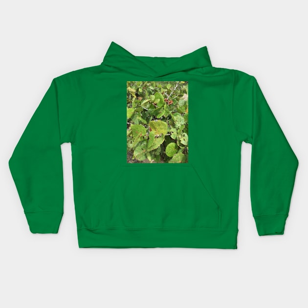 Leaves Kids Hoodie by Miriam de la Paz